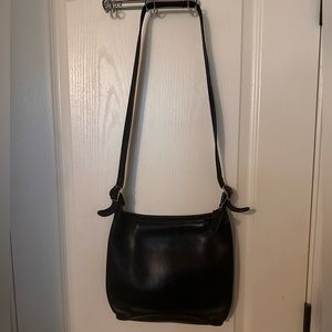 Black Leather Coach Purse
